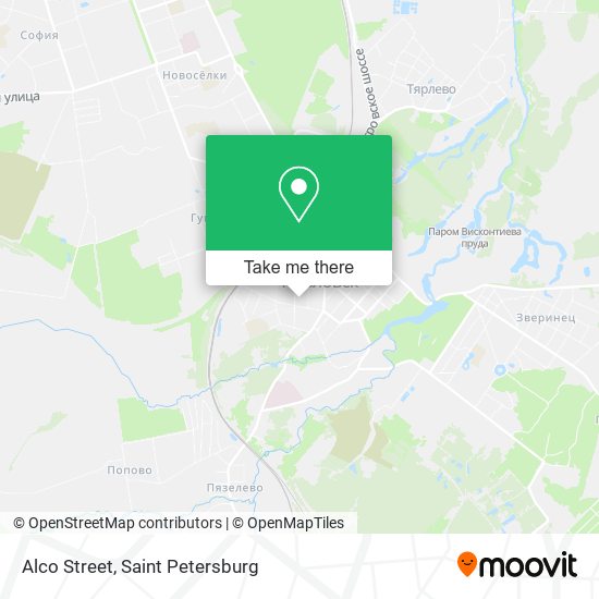 Alco Street map