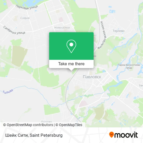 Шейк Сити map