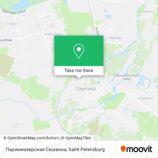 Парикмахерская Сюзанна map