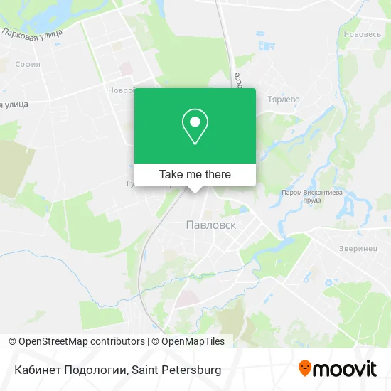 Кабинет Подологии map