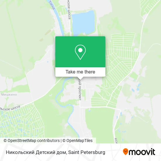 Никольский Детский дом map
