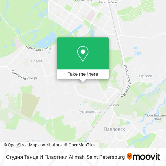 Студия Танца И Пластики Alimah map