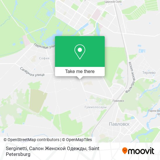 Serginetti, Салон Женской Одежды map