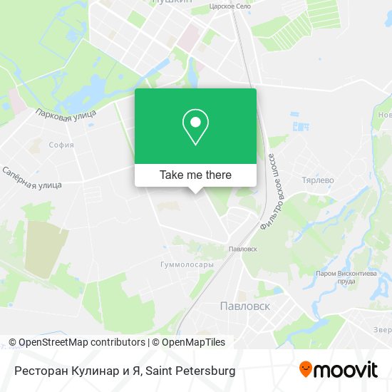 Ресторан Кулинар и Я map
