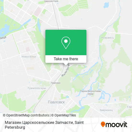 Магазин Царскосельские Запчасти map