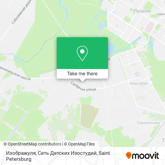Изображуля, Сеть Детских Изостудий map