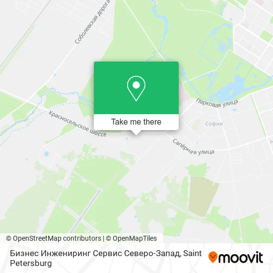 Бизнес Инжениринг Сервис Северо-Запад map