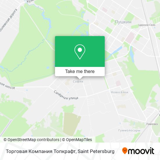 Торговая Компания Топкрафт map