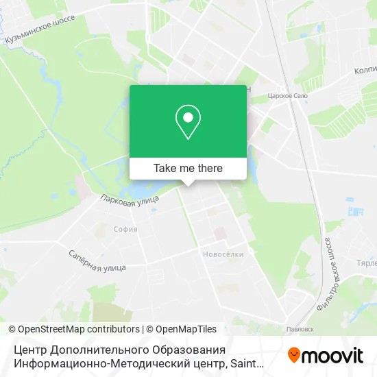 Центр Дополнительного Образования Информационно-Методический центр map