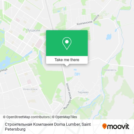 Строительная Компания Doma Lumber map