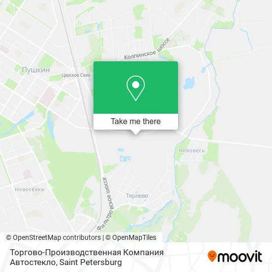 Торгово-Производственная Компания Автостекло map