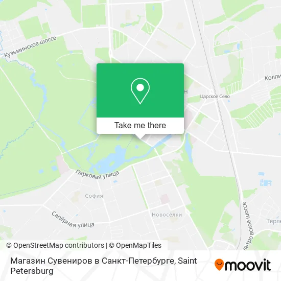 Магазин Сувениров в Санкт-Петербурге map