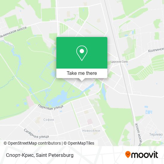 Спорт-Крис map