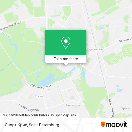 Спорт-Крис map