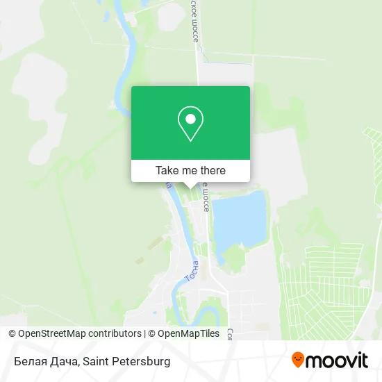 Белая Дача map