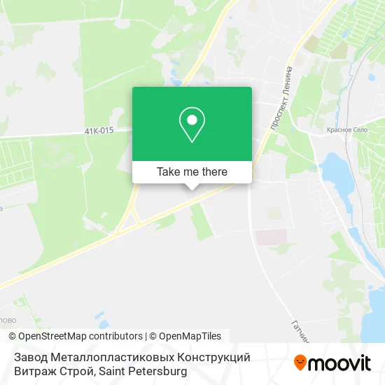 Завод Металлопластиковых Конструкций Витраж Строй map