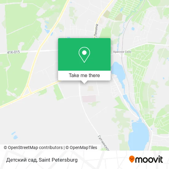 Детский сад map