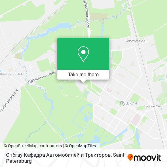 Спбгау Кафедра Автомобилей и Тракторов map