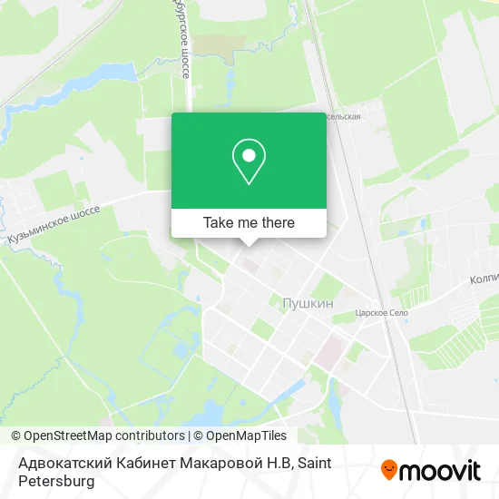 Адвокатский Кабинет Макаровой Н.В map