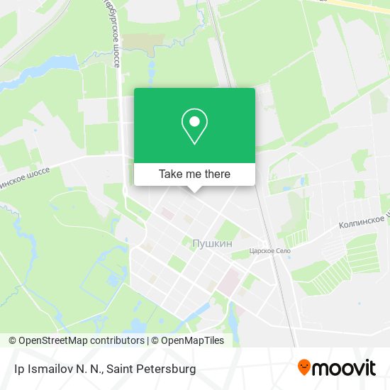 Ip Ismailov N. N. map