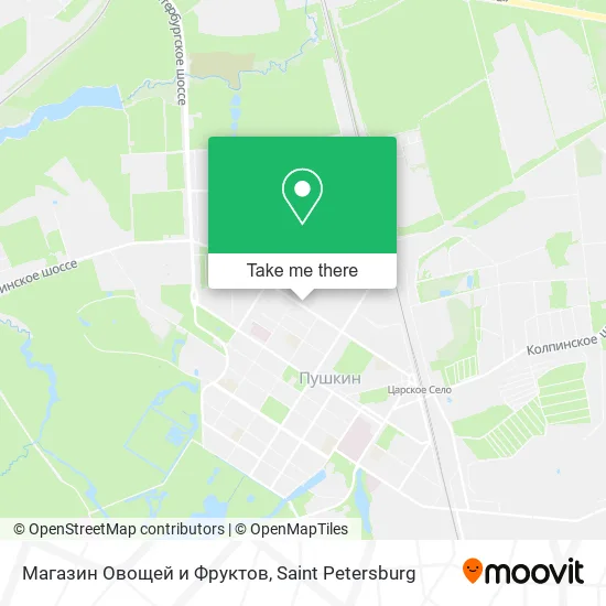 Магазин Овощей и Фруктов map