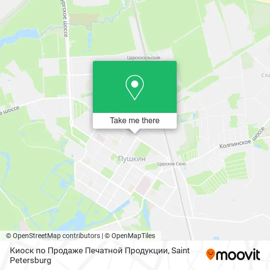 Киоск по Продаже Печатной Продукции map
