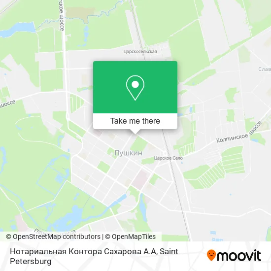 Нотариальная Контора Сахарова А.А map