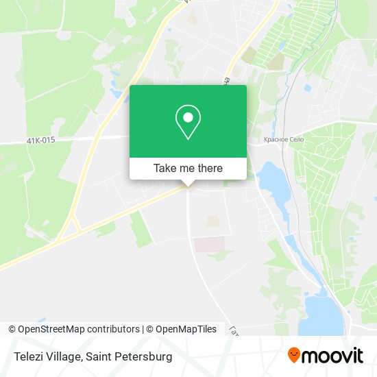 Telezi Village map