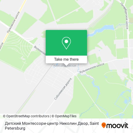 Детский Монтессори-центр Николин Двор map