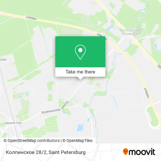 Колпинское 28/2 map