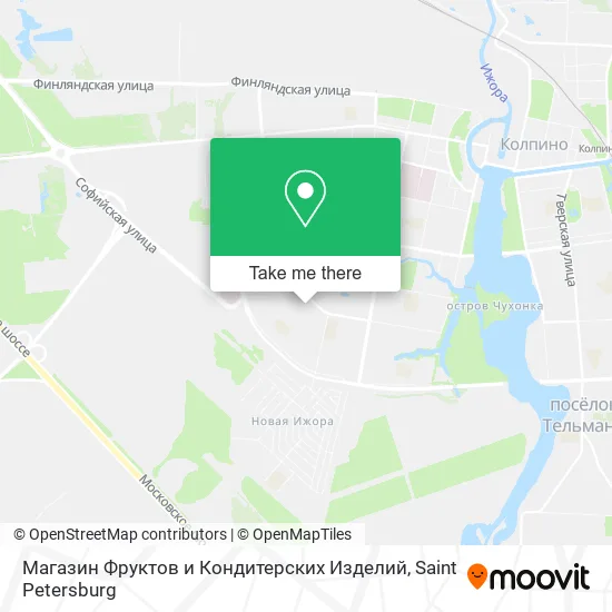 Магазин Фруктов и Кондитерских Изделий map