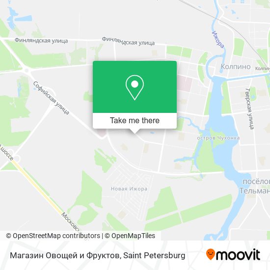 Магазин Овощей и Фруктов map