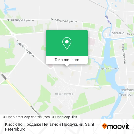 Киоск по Продаже Печатной Продукции map