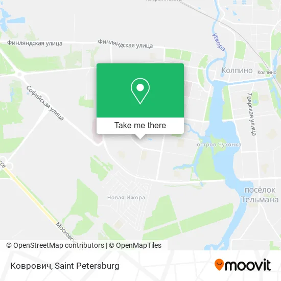 Коврович map