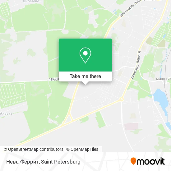 Нева-Феррит map