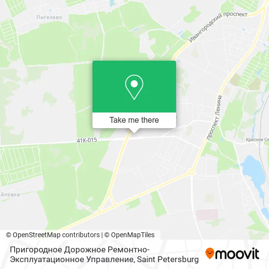 Пригородное Дорожное Ремонтно-Эксплуатационное Управление map