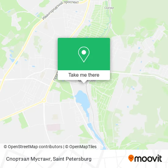 Спортзал Мустанг map