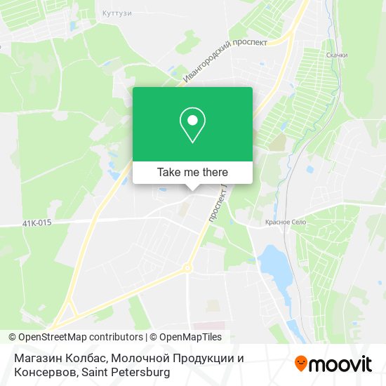Магазин Колбас, Молочной Продукции и Консервов map