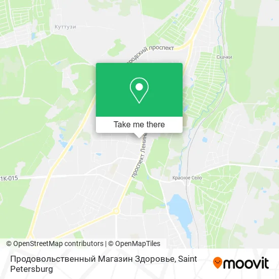 Продовольственный Магазин Здоровье map
