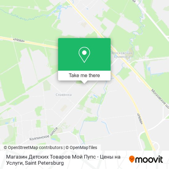 Магазин Детских Товаров Мой Пупс - Цены на Услуги map