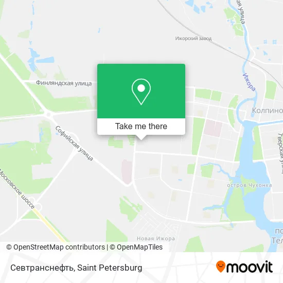 Севтранснефть map