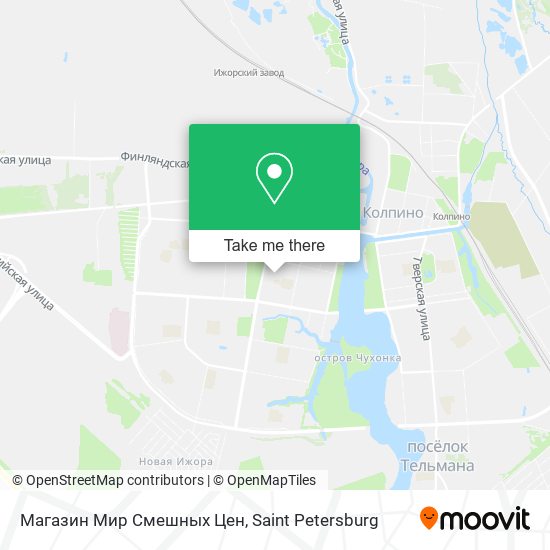 Магазин Мир Смешных Цен map