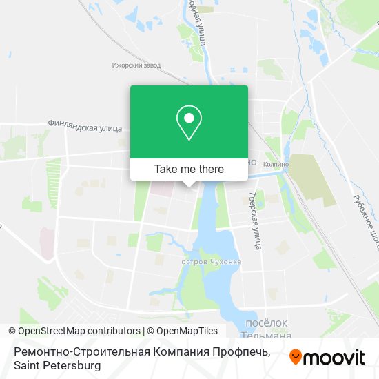 Ремонтно-Строительная Компания Профпечь map