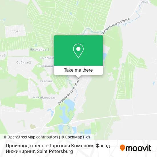 Производственно-Торговая Компания Фасад Инжиниринг map