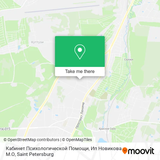 Кабинет Психологической Помощи, Ип Новикова М.О map