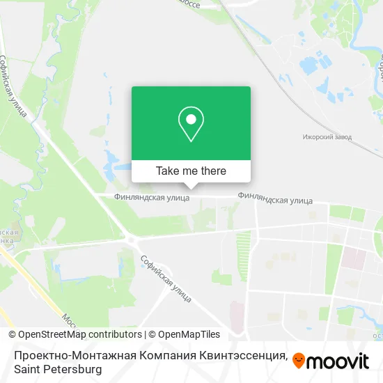 Проектно-Монтажная Компания Квинтэссенция map