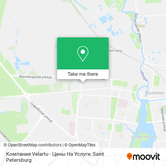 Компания Velartu - Цены На Услуги map