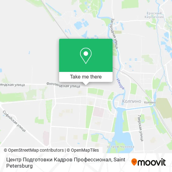 Центр Подготовки Кадров Профессионал map