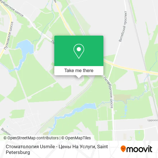 Стоматология Usmile - Цены На Услуги map