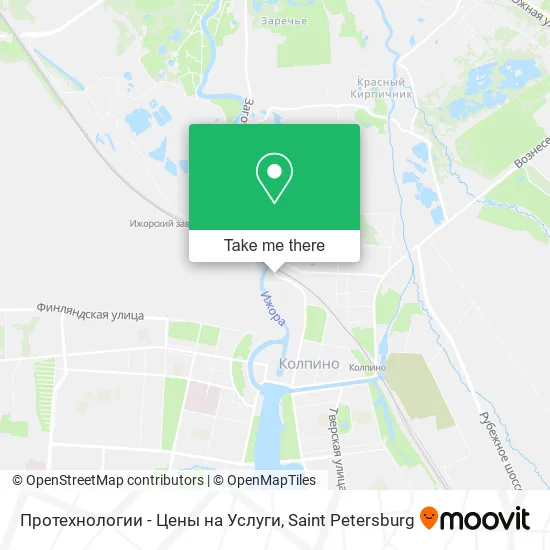 Протехнологии - Цены на Услуги map